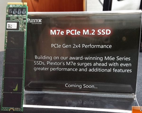 CES 2015: Plextor SSD M7e with increased performance