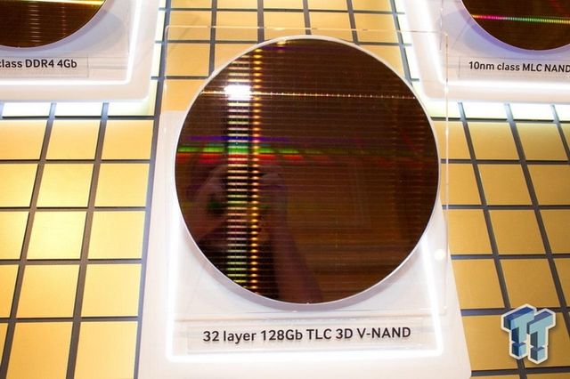 CES 2015: Samsung showed the latest chips TLC 3D V-NAND