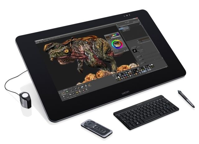 CES 2015: 27" monitor and graphics tablet from Wacom