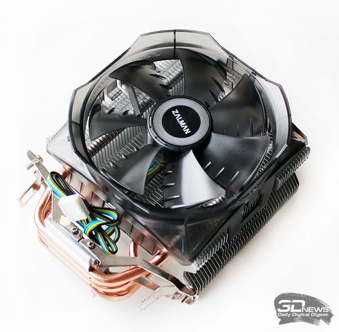 Review and testing of the cooler Zalman CNPS8X Optima