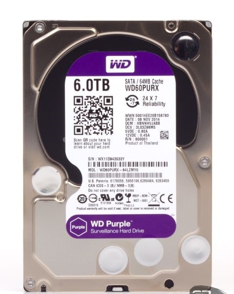 Review and test drives WD Purple 2, 4 and 6 TB