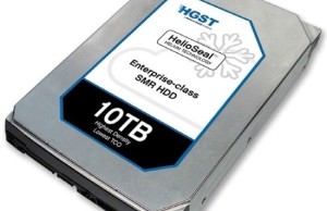 HGST demonstrated a 10-terabyte HDD and SSD with NVM Express