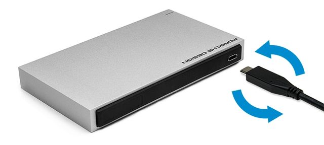 LaCie has introduced external drives Porsche Design for the new MacBook