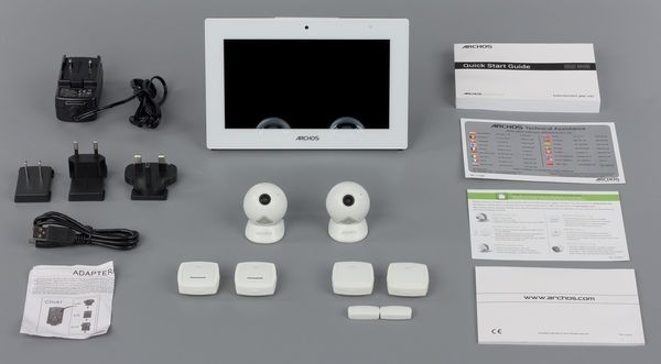 Home automation system Archos Smart Home: solution for Android-based tablet and Bluetooth LE sensors