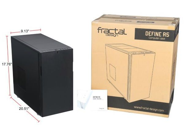 review fractal design define r5 hardware boom define size