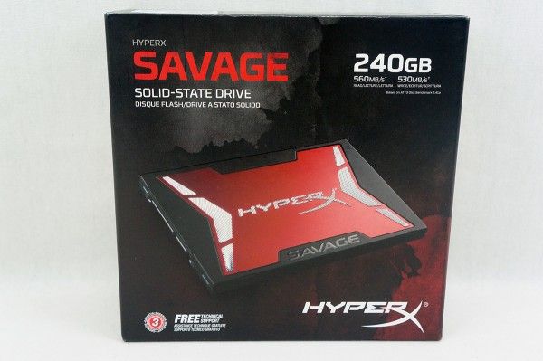 Review and testing SSD-drive Kingston HyperX Savage of 240 GB