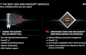 AMD has introduced a new mobile graphics Radeon M300
