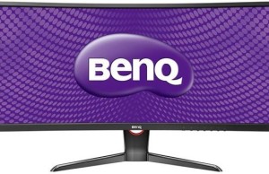 BenQ unveiled a giant monitor XR3501 for virtual racers