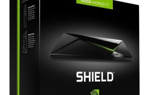 The Network "lit up" Nvidia Shield Pro console with 500 GB of memory