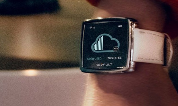 Smartwatches ReVault function as a wireless wearable file storage