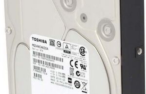 Toshiba started selling its newest corporate line MG04 hard disk capacity of 6 TB