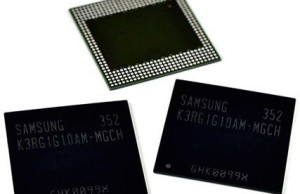 Samsung starts mass production of memory chips for mobile devices LPDDR4