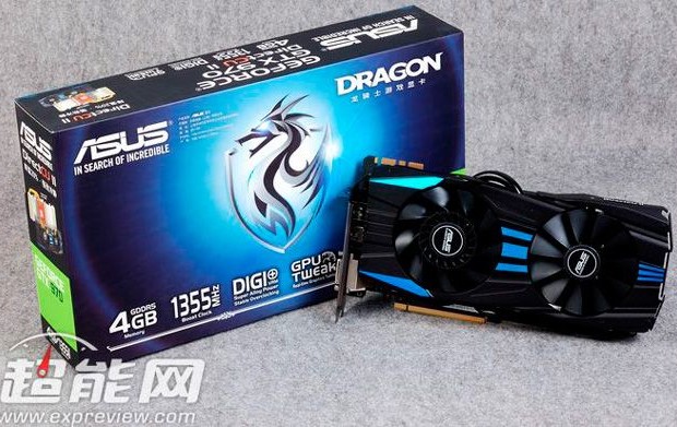 Asus will release the GeForce GTX 970 Dragon Knight