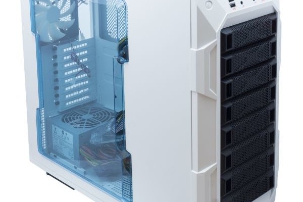 Computer case IN WIN GRone: snow-white giant