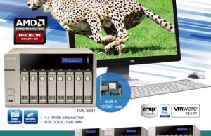 Characteristics and cost of the first NAS with AMD processors
