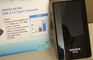 SSD ADATA SE700: USB 3.1 and write at a speed of 839 MB / s