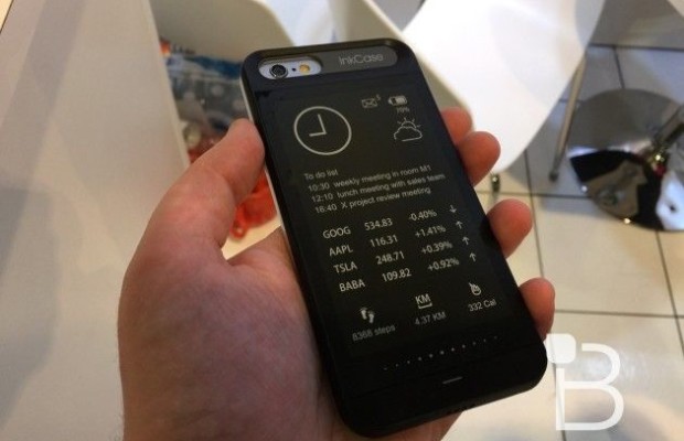 Case InkCase turn the iPhone and iPhone 6 and 6 Plus is a similarity YotaPhone