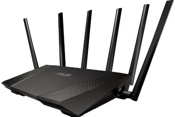 ASUS RT-AC3200 tri-band router provides 3200 Mbit / s