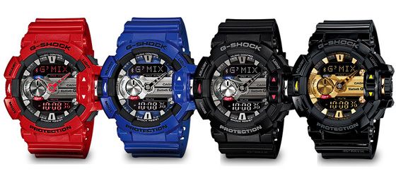 Review watches Casio G-Shock GBA-400-1A