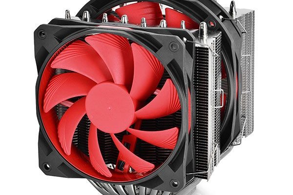 Represented CPU Cooler Deepcool Assassin II with a "rubber fans"
