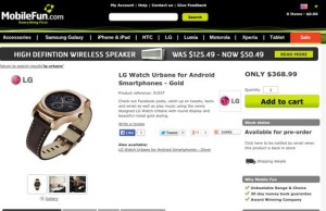 LG unveiled promotional video of "smart" watches Watch Urbane