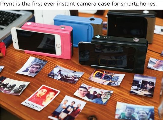 Startup Prynt: Case-printer for instant photo printing from your smartphone