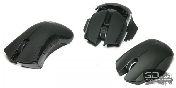 Review of wireless mice Razer Orochi, Mamba and Ouroboros: in all cases the game of life