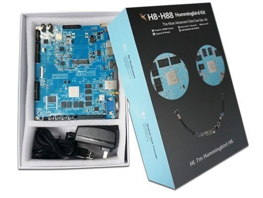 SBC H88: Allwinner A80 chip in tandem with 4 GB of RAM