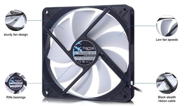 Fractal Design has announced new fans Dynamic Series and Silent Series R3