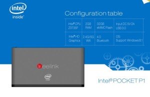 Trio mini-computers Beelink on platform Intel Bay Trail
