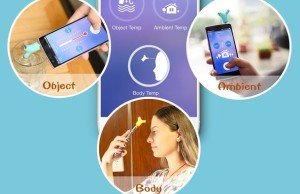 On Kickstarter appeared world's smallest contactless "smart" thermometer