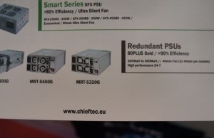 CeBIT 2015: Power supply units Chieftec