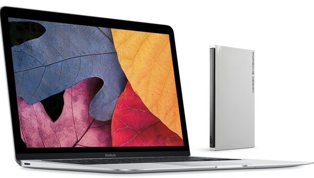 LaCie has introduced external drives Porsche Design for the new MacBook