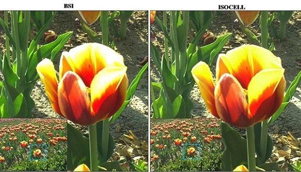 MWC 2015: 8-megapixel sensor Samsung ISOCELL for the front camera