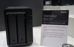 CeBIT 2015: Network Attached Storage Synology DiskStation on two drives