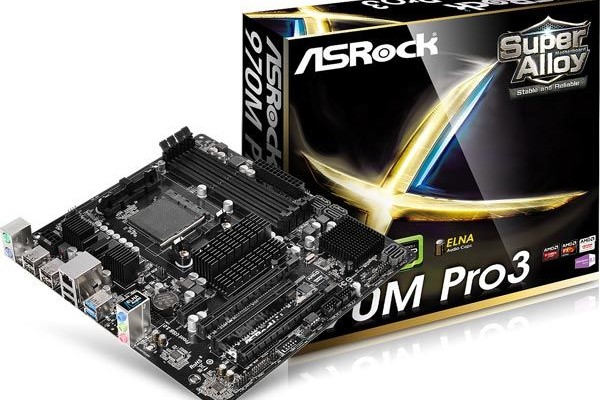 Motherboard ASRock 970M Pro3 supports AMD processors with TDP up to 140 W