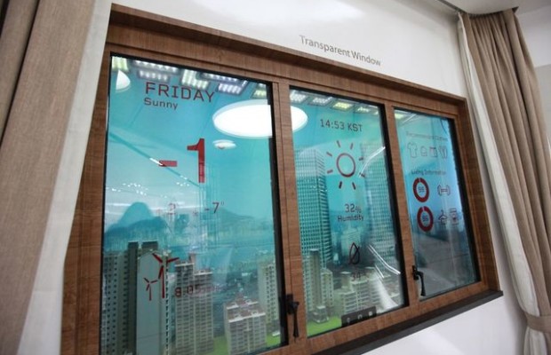 LG is ready to conclude a transparent display to the consumer market