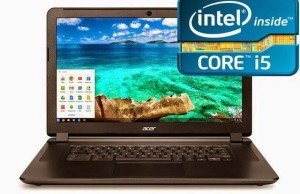 Laptop Acer Chromebook 15 based on Core i5 Broadwell will cost $ 500