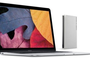 LaCie has introduced external drives Porsche Design for the new MacBook