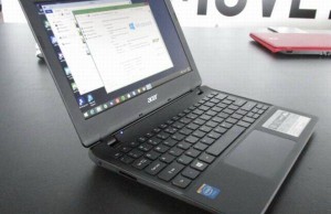 Mini laptop Acer Aspire E11 moved to the platform Intel Braswell