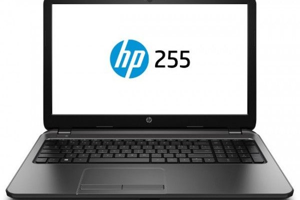 Accelerators AMD E1-6015 and A8-7410 seen in the specification sheet notebook HP 255 G4