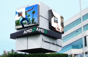 AMD once again shows the quarterly loss