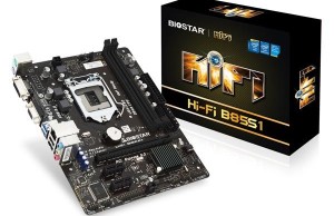 Budget motherboard Biostar Hi-Fi B85S1 equipped headphone amplifier