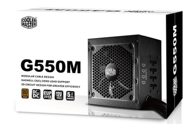 Testing three power supply 550 W: Cooler Master G550M, Cooler Master V550 and Chieftec BPS-550C2