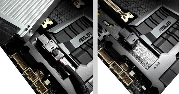 M.2 adapter to SFF-8639 from ASUS