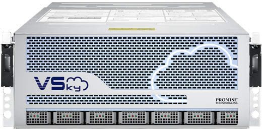 In store VSky H3970 4U size fits 70 hard drives of 8 TB