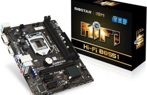 Biostar has announced a new budget motherboard for Intel B85 - Hi-Fi B85S1