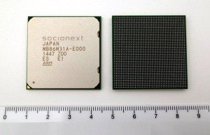 Socionext MB86M31: Started to supply test samples chip encoders 4K / 60p HEVC