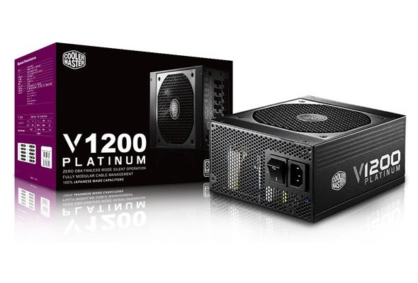 Review power supply Cooler Master V1200 Platinum