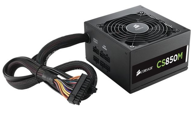 Review power supplies capacity of 850 watts: Corsair CS850M, Chieftec APS-850CB and InWin IP-P850BK3-3